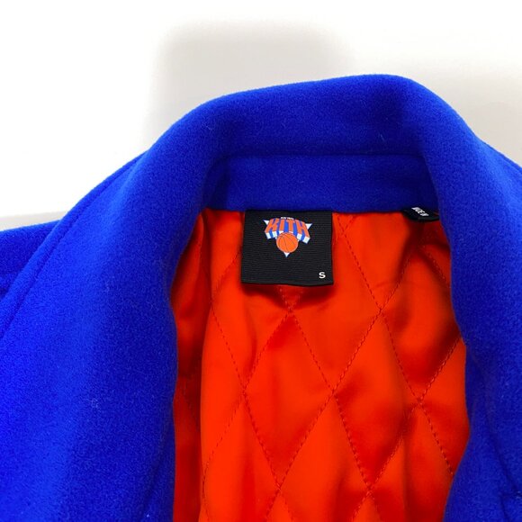 KITH New York Knicks Blue Wool Coaches Jacket - Picture 7 of 9